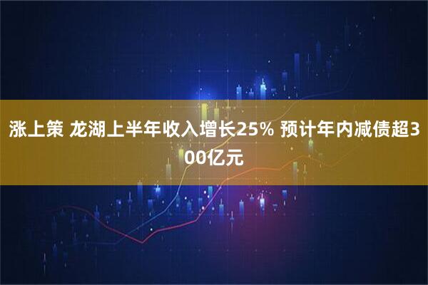 涨上策 龙湖上半年收入增长25% 预计年内减债超300亿元